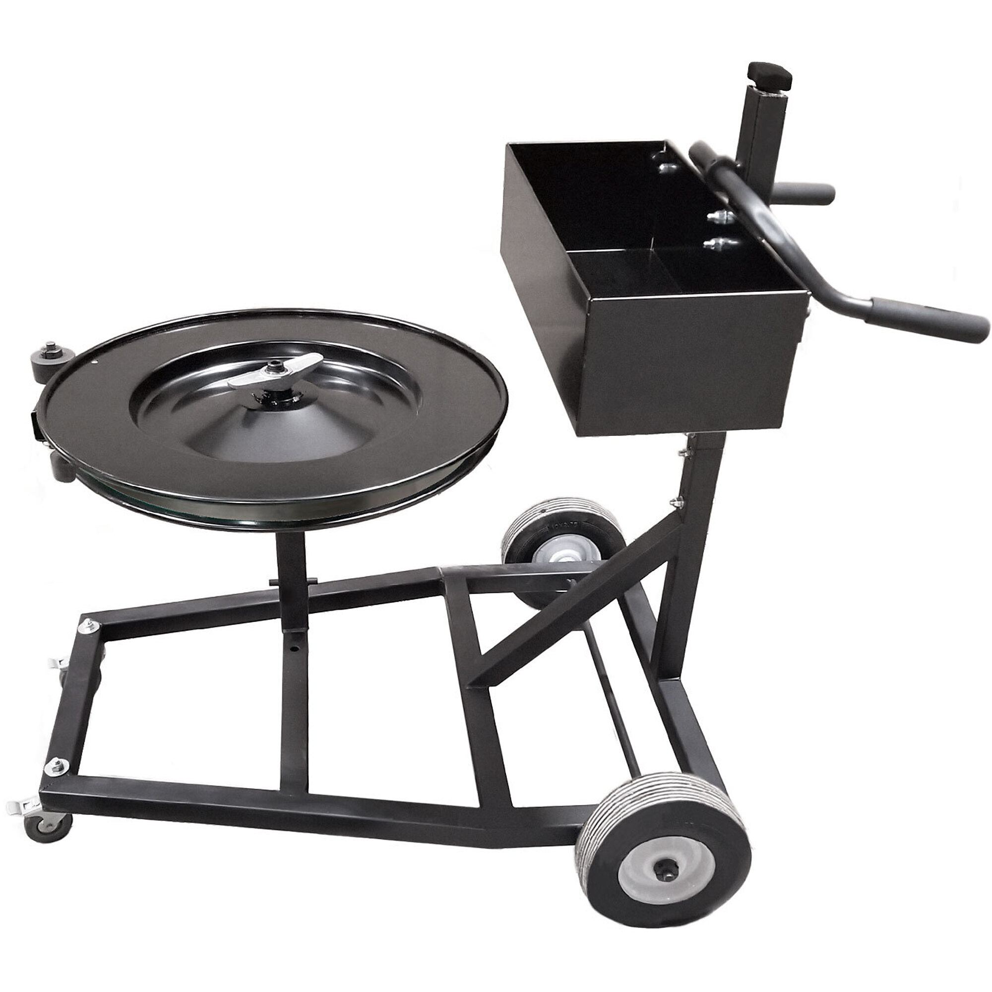 Encore Packaging Strapping Truck — Steel Frame, Adjustable Handle, Works with Steel and Poly Strap, Model# EP-3525